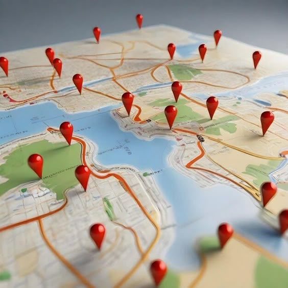 Nassau County POIs map web application preview